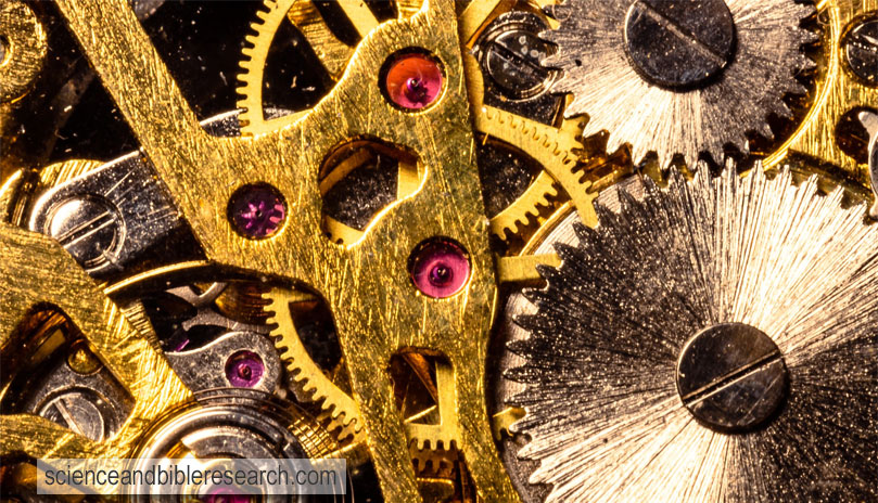 Inside a mechanical gold plated pocket watch (Photo by Lucas Santos)